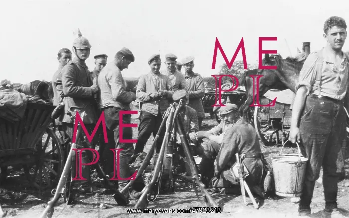  : German bivouac WWI