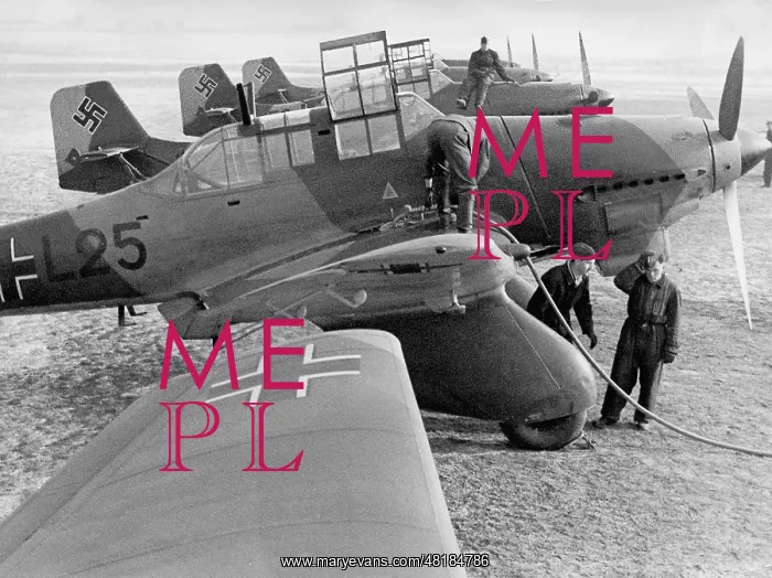 : German bomber Junkers Ju 87, 1941 : German bomber Junkers Ju 87, 1941