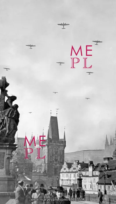 : German bombers over Prague, 1939 : German bombers over Prague, 1939