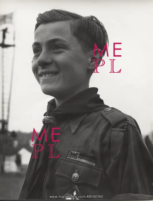  : German boy scout at World Jamboree