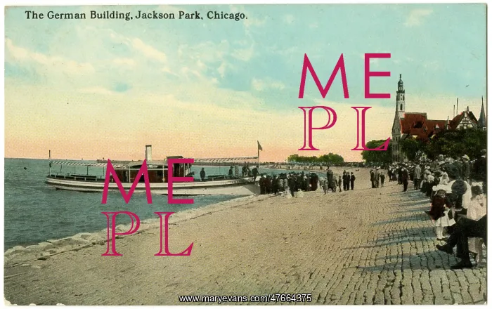 : The German Building, Jackson Park, Chicago, Illinois, USA : The German Building, Jackson Park, Chicago, Illinois, USA