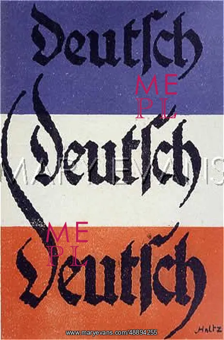 : GERMAN CARD 1920 : GERMAN CARD 1920