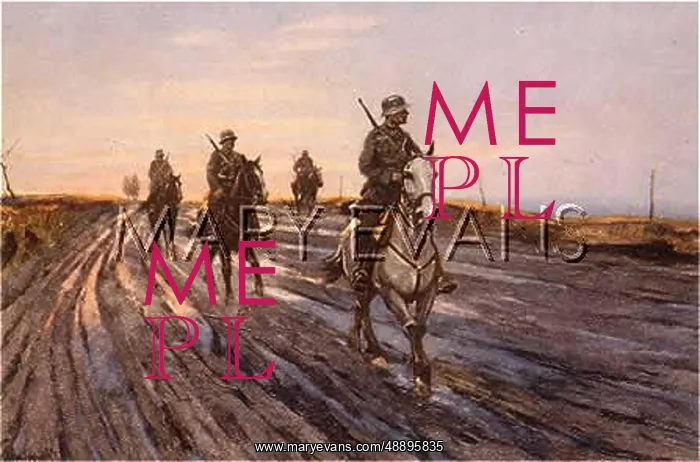 : GERMAN CAVALRY PATROL : GERMAN CAVALRY PATROL