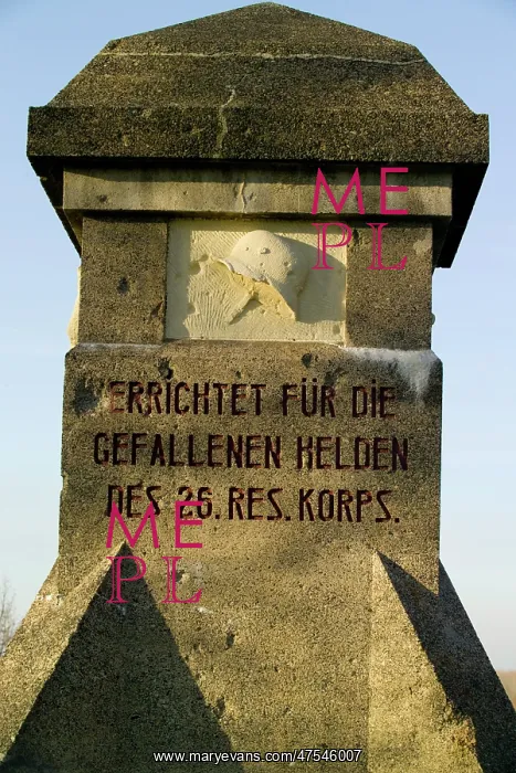 : German cemetery at Monthois : German cemetery at Monthois