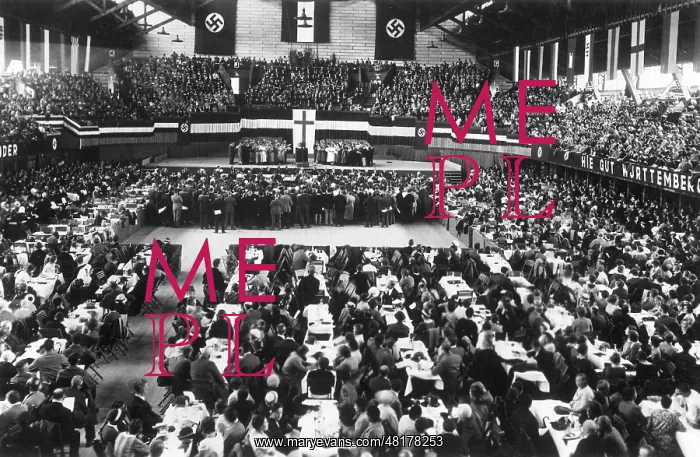 : German church singing day in Stuttgart, 1933 : German church singing day in Stuttgart, 1933