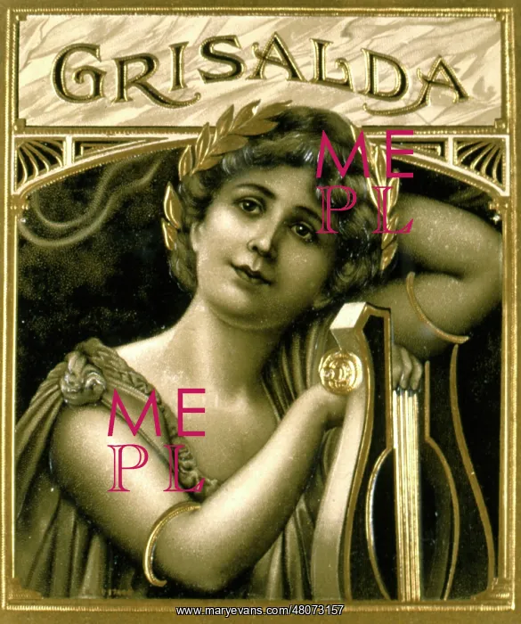  : German cigar box label, Grisalda