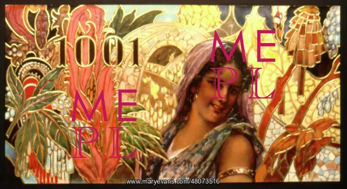  : German cigar label, 1001