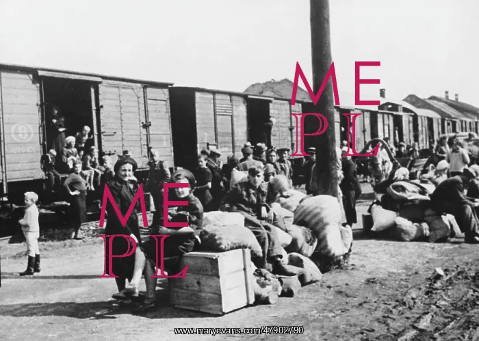  : German civilian evacuation WWII