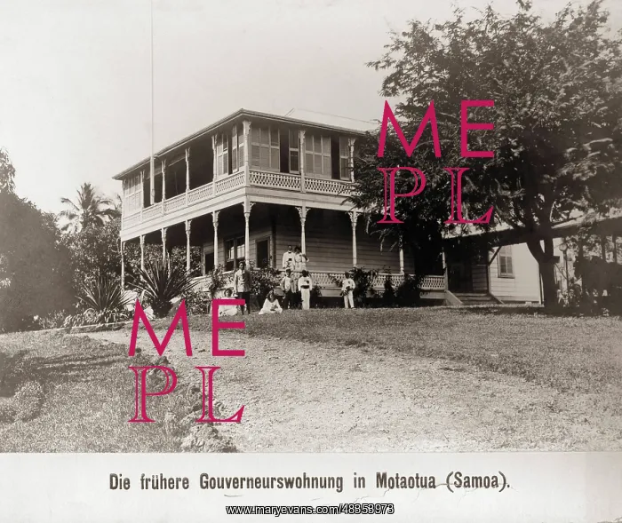 : The German colony of Samoa : The German colony of Samoa