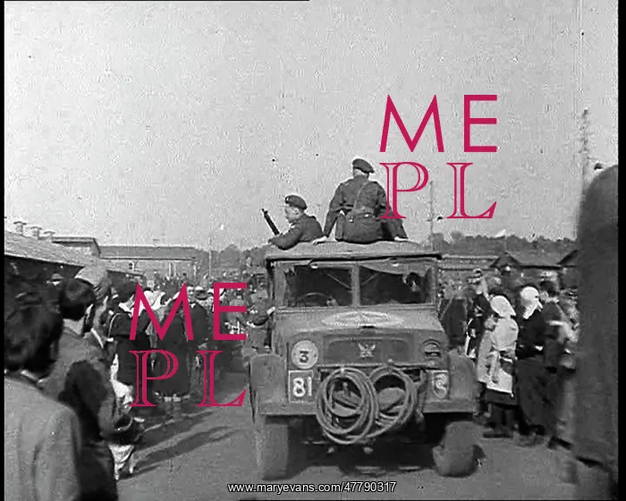 : German Concentration Camp Inmates Being Liberated : German Concentration Camp Inmates Being Liberated