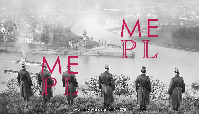 : German constables at Deutsches Eck, 1929 : German constables at Deutsches Eck, 1929