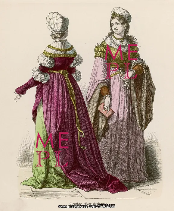 : German Costume circa 1515 : German Costume circa 1515