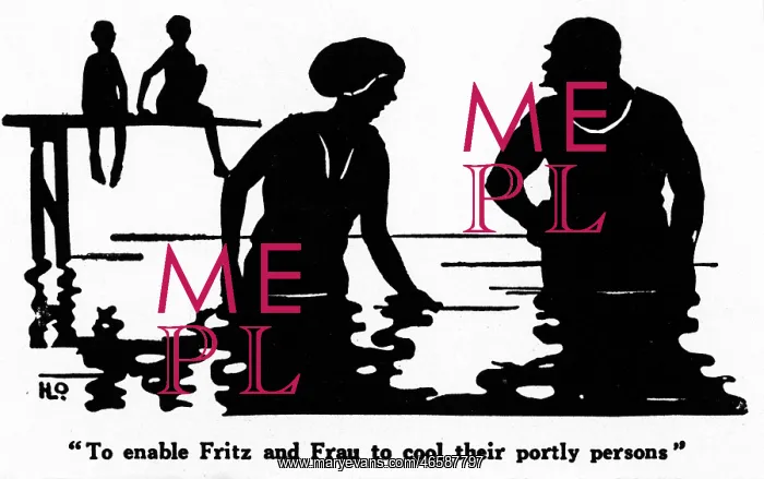 : German couple bathing in a pool : German couple bathing in a pool