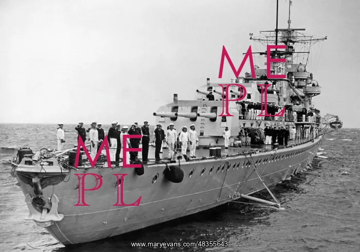 : The German cruiser Franco in Spain, 1937 : The German cruiser Franco in Spain, 1937