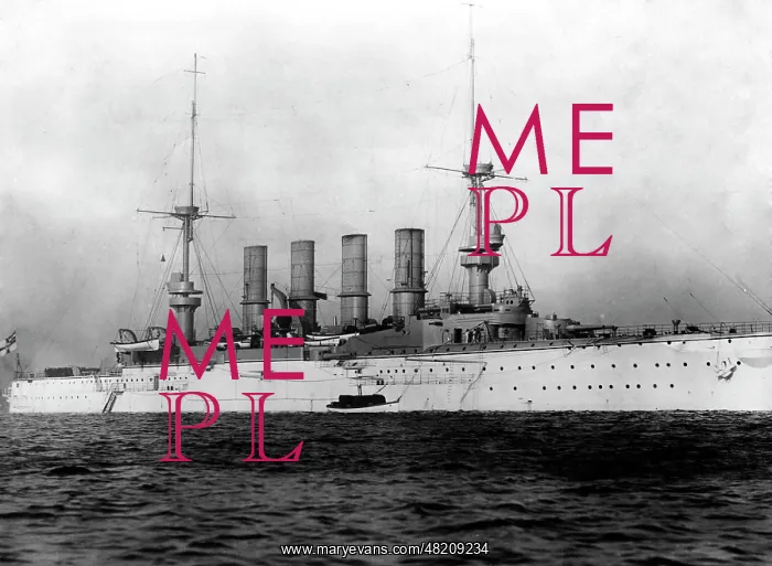 : German cruiser Scharnhorst, 1914 : German cruiser Scharnhorst, 1914