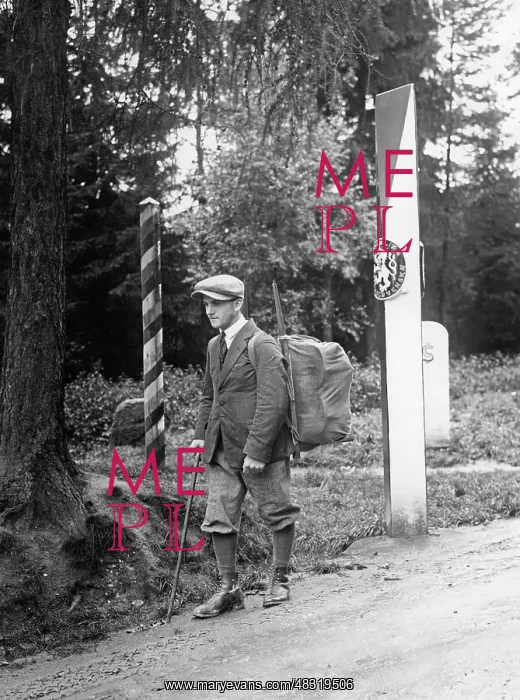 : German-Czech border, 1932 : German-Czech border, 1932