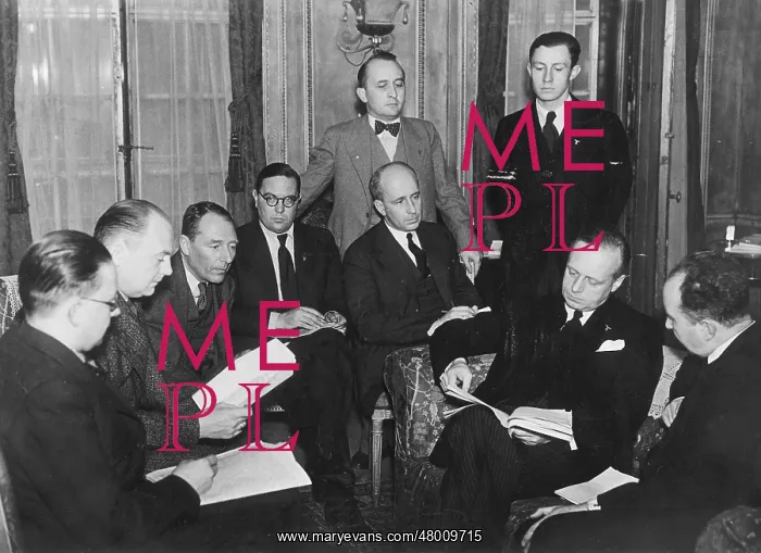 : German delegation in London : German delegation in London