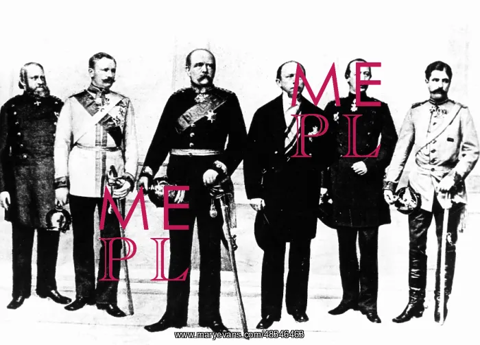 : German diplomats at the proclamation of the Empire, 1871 : German diplomats at the proclamation of the Empire, 1871