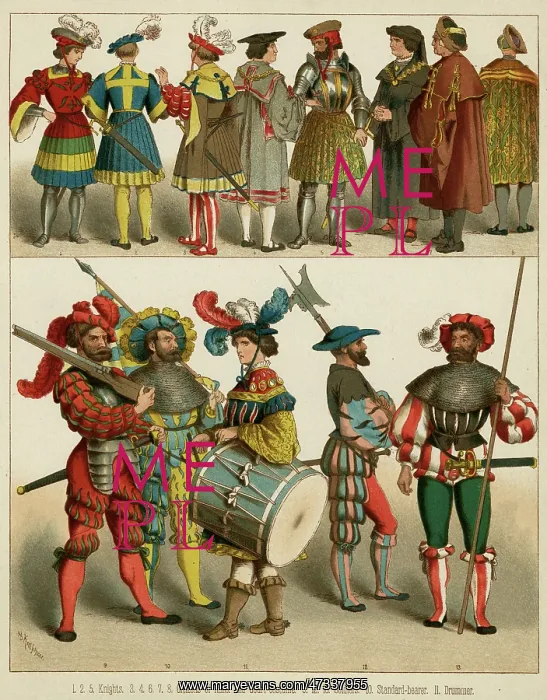 : GERMAN DRESS 1500-1550 : GERMAN DRESS 1500-1550