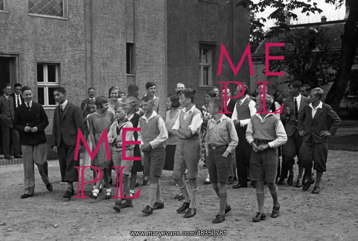: German-English student exchange, 1931 : German-English student exchange, 1931