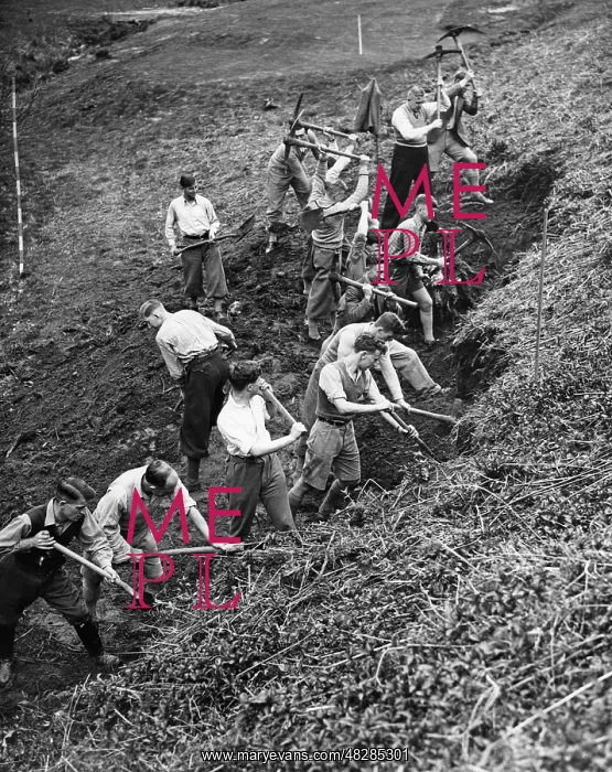 : German-English work camp, 1937 : German-English work camp, 1937