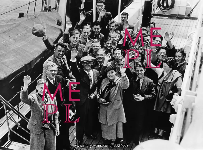 : German exchange students in America, 1936 : German exchange students in America, 1936