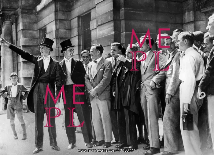 : German exchange students in Eton, 1934 : German exchange students in Eton, 1934