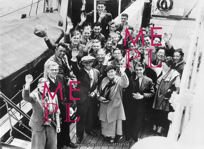 : German exchange students in New York, 1936 : German exchange students in New York, 1936