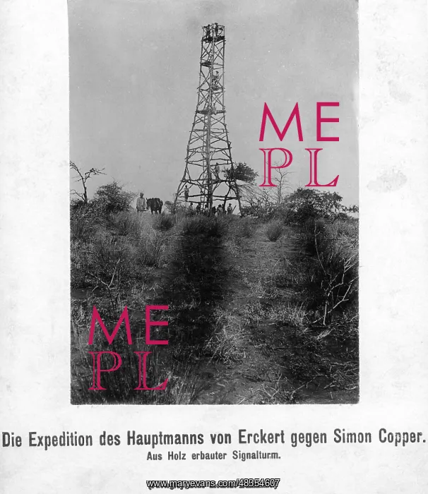 : German expedition against the insurgent Simon Copper, 1908 : German expedition against the insurgent Simon Copper, 1908