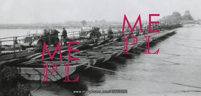  : The German Falke Division crossing the Bug River
