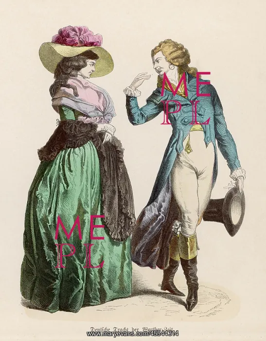 : German Fashions 1780s : German Fashions 1780s