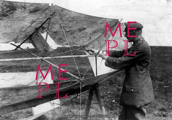 : German field kite station, 1918 : German field kite station, 1918