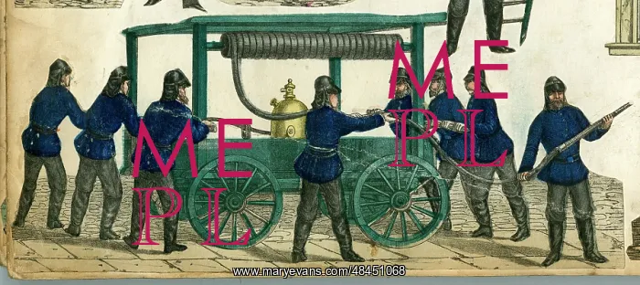  : German firemen scrap