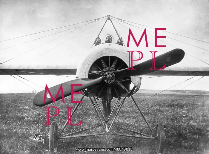 : German Fokker E IV fighter plane, WW1 : German Fokker E IV fighter plane, WW1
