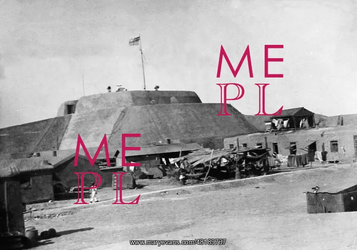 : German Fort in Taku, 1900 : German Fort in Taku, 1900