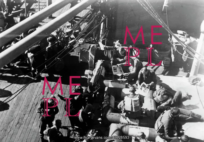 : German freighter on its way to the Eastern Front, 1941 : German freighter on its way to the Eastern Front, 1941