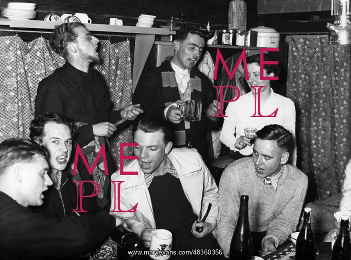 : German-French student exchange, 1938 : German-French student exchange, 1938