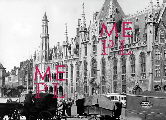 : German Gauhaus in Belgium, August 1941 : German Gauhaus in Belgium, August 1941