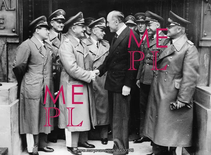: The German General Erhard Milch (left) : The German General Erhard Milch (left)
