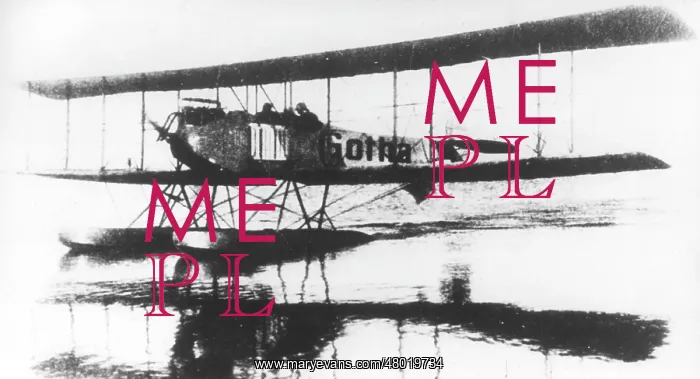 : German Gotha WD1 seaplane, WW1 : German Gotha WD1 seaplane, WW1