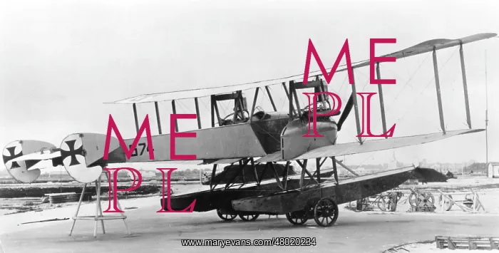 : German Gotha WD7 seaplane, WW1 : German Gotha WD7 seaplane, WW1
