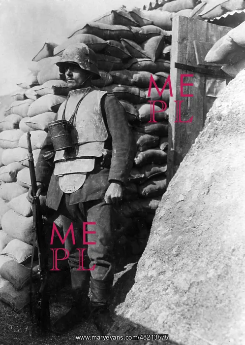: German guard, 1918 : German guard, 1918