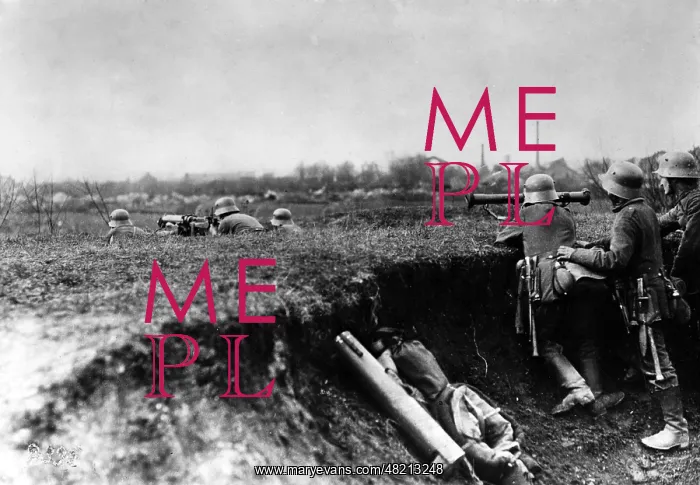 : German guards at the Western Front, 1917 : German guards at the Western Front, 1917