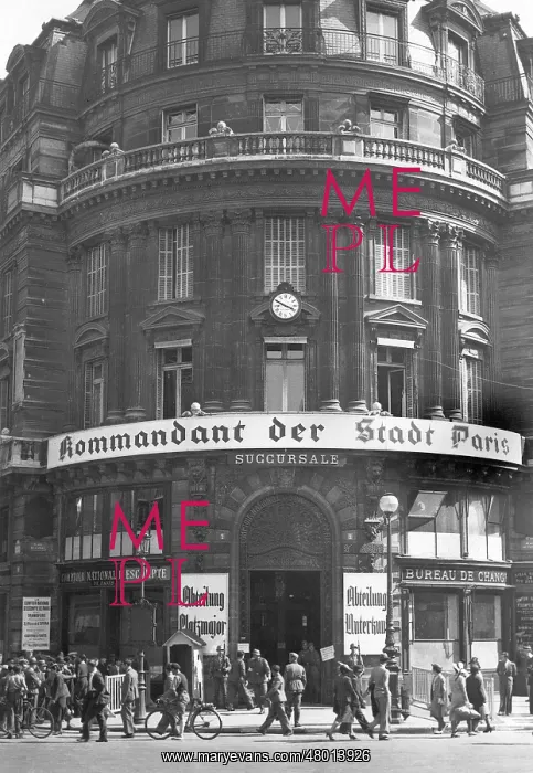  : German headquarters in Paris, 1940