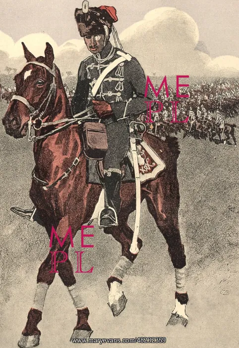 : German hussar, 1909 : German hussar, 1909