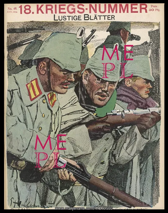  : GERMAN INFANTRY / 1914
