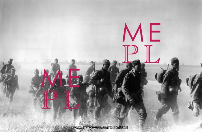 : German infantry advancing on the Eastern Front, 1941 : German infantry advancing on the Eastern Front, 1941