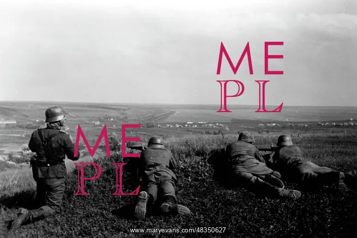 : German infantry on the Donets front, June 1942 : German infantry on the Donets front, June 1942