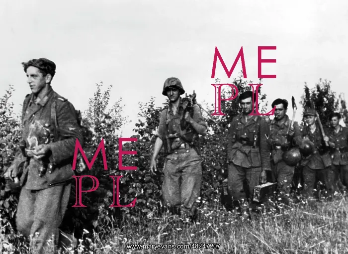 : German infantry during the fights at the Vistula, 1944 : German infantry during the fights at the Vistula, 1944