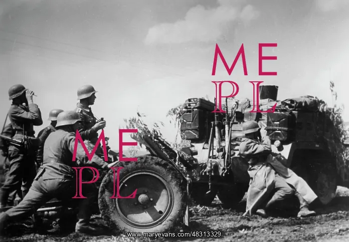 : German infantry gun - Eastern Front, 1942 : German infantry gun - Eastern Front, 1942